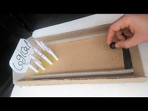 ازاي تصنع لعبة البولينج من الورق المقوي_How to make a mini bowling game from cardboard