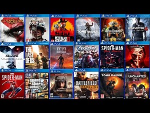 Top 70 PS4 Amazing Games Of All Time || 70 Most Impressive PlayStation 4