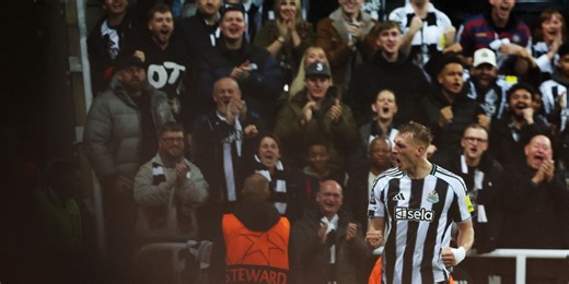 Dan Burn's majestic header helps give Newcastle huge Champions League victory