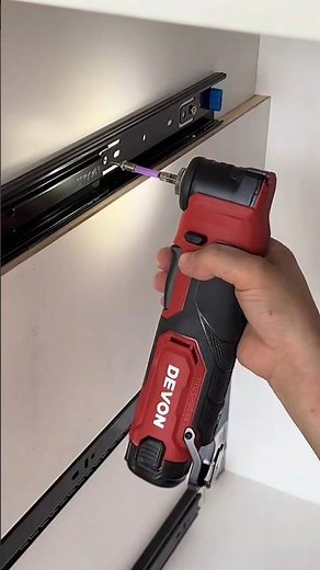 Drawer track installation