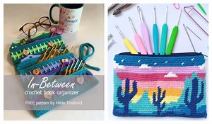 Crochet Hook Holder Case Free Pattern Video Tutorial