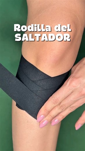 ¿Dolor de rodilla? Con esta técnica de vendaje funcional dile adiós al dolor #vendaje | Kinetape Academy