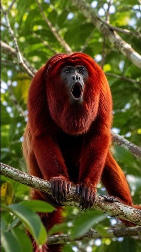 🐒 The Howler Monkey’s Roar Will Amaze You! 😱🌿