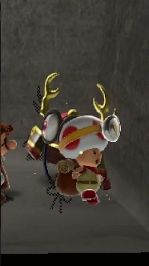 STUNNING CAPTAIN TOAD WITH CAPPY! | Super Mario Odyssey | #shorts