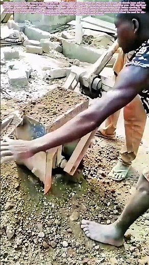 Pressing Earth: The Mechanics of Manual Brickmaking