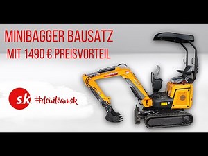 Minibagger selber bauen