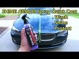 SHINE ARMOR Spray On Quick Ceramic Coat For Your Car
