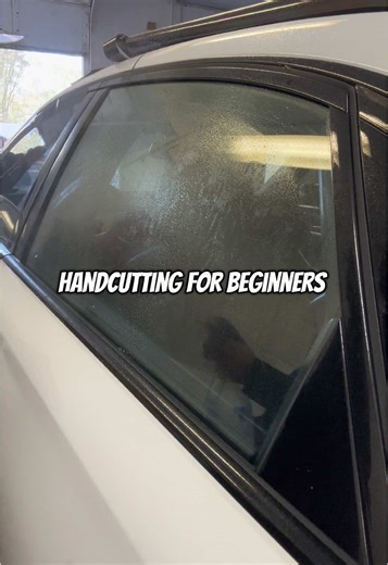 Handcut Window Tinting Tutorial for Beginners