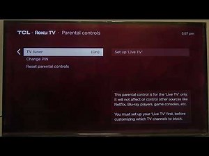 How To Setup Parental Controls On TCL ROKU TV 2024