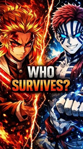 Peak Rengoku vs Full Power Akaza 🔥 Rematch | Who Survives? (Demon Slayer What If)#demonslayer
