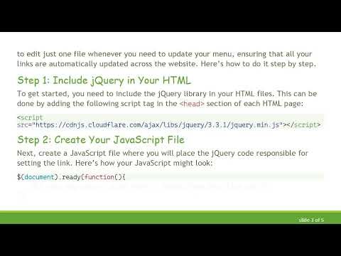 Simplify Your Website Maintenance: Edit Your Menu in Just One Place!