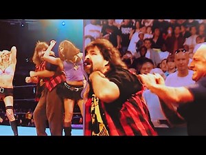 Kelly Kelly Vs Melina Vs Mick Foley Three Way Dance, Ric Flair Chokes out Mick Foley | ECW 8/15/06