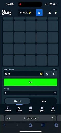 Stake mine hack | stake mine trick free $25 for new user with my code : sandeep25