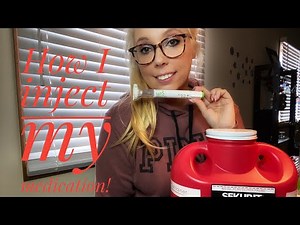 How I inject my Psoriasis Medication!