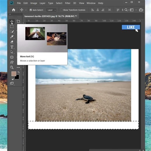 How to extend background in Photoshop / photoshop tutorial/ how to use content aware tools