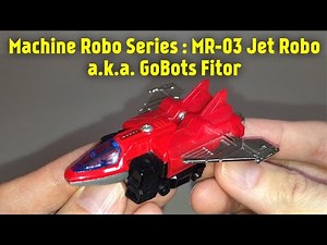 Machine Robo - MR-03 Jet Robo Review (GoBots Fitor) | A Collector’s Guide to Vintage 1980’s GoBots