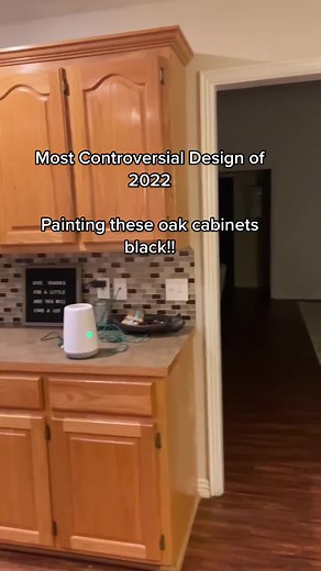 Black Oak Cabinets: Before vs After Comparison