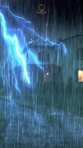 🌙 How to Fall Asleep Fast?🌧️ Play heavy rain and thunder sounds.