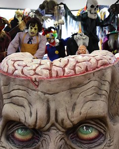 Your Haunted House HQ. Decor, animatronics, lights & more—all in one creepy place. | HalloweenCostumes.com