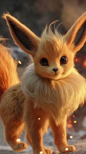 Cute Eevee Evolves into Water, Fire & Thunder ⚡🔥💧