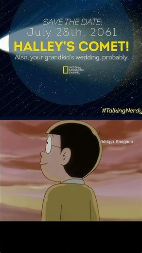 Doraemon Sad Reality Scene | Nobita Realizes Halley’s Comet Comes After 76 Years