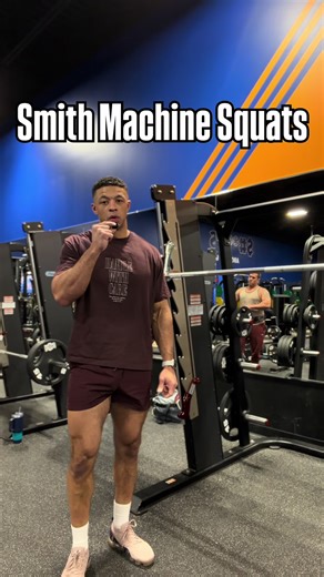 Do smith machine squats right and grow your legs. #LegDay #QuadFocus #Hypertrophy #TrainHard #creatorsearchinsights