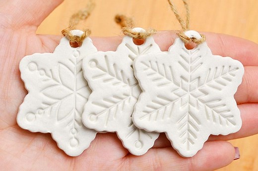 DIY Clay Ornaments | How to Make Clay Christmas Ornaments