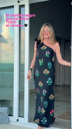 El vestido negro que necesitas este verano 🖤 (elegante + versátil + favorecedor)