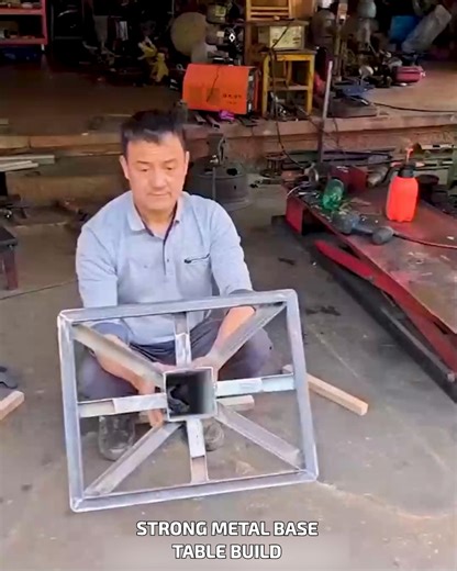 Strong Metal Base Table Build #FurnitureMaking #DIYTableBuild | Fatafatnews
