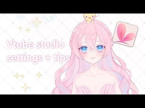 Vtube studio settings I use + some tips and tricks !