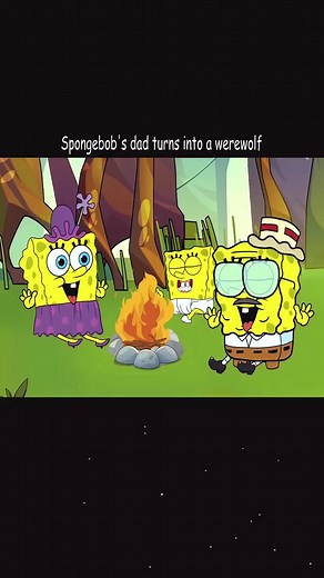 SpongeBob and the Werewolf Transformation