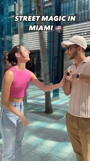 Pickpocket Magic! 🤯 #pickpocket #magic #magician #viral #yashmygosh #streetmagic #fyp #miami #rizz #explorepage | Yash My Gosh