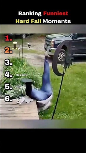 Ranking Funniest Hard Fall Moments #funny #ranking #shorts #hilariousfails