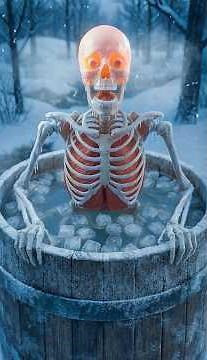 How long would you last in a freezing ice bath before your body starts shutting down?