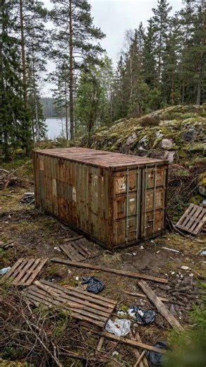 This Shipping Container Became a Luxury Home! 🤯🔥