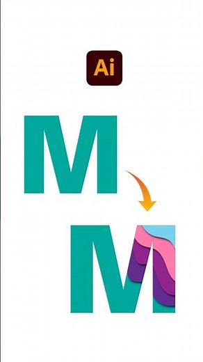 illustrator Trick For creating creating text design