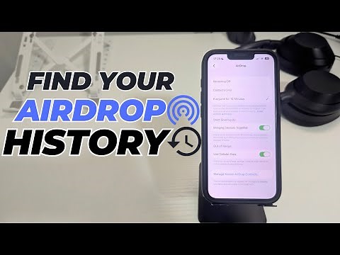 The Real Way to View AirDrop History on iPhone