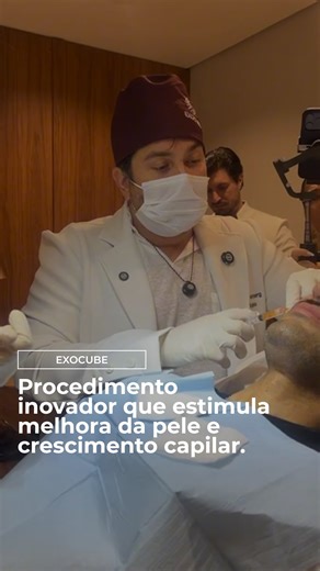 Dr Ivan Rollemberg on Instagram: "🇧🇷A medicina estética vive momentos marcantes, mas alguns avanços realmente mudam o jogo. O Exocube é um deles. Estamos falando de uma tecnologia que leva os tratamentos autólogos a um novo nível, com um processo avançado de concentração dos fatores biológicos do próprio paciente, potencializando resultados em pele e cabelo de forma segura, precisa e altamente eficaz. O Exocube representa uma nova geração de tratamentos regenerativos: mais controle, mais perfo