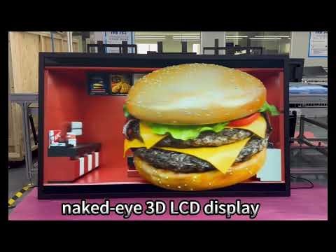naked-eye 3D LCD display