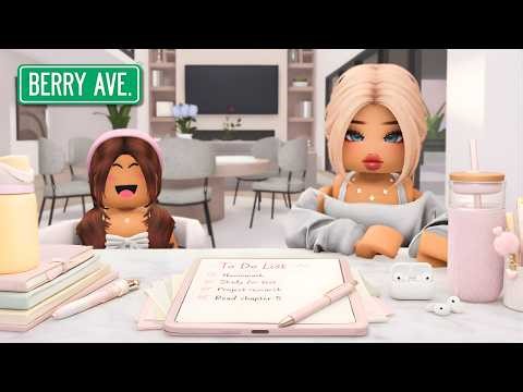 MY DAUGHTER GETS HER FIRST JOB!! *TUTORING OUR NEIGHBOR’S KID* VOICED BERRY AVENUE ROLEPLAY