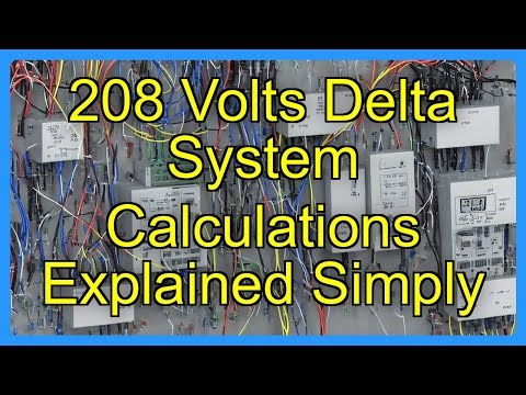 208 Volts Delta System Calculations Explained Simply