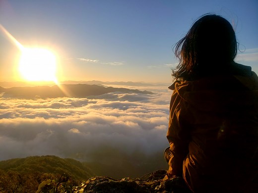 豊岡随一の雲海スポット【来日岳】 | 豊岡市観光公式サイト