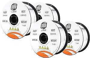 SÜA - ER4043 - MIG Aluminum Welding Wire - 1 Lb x 0.035'' (4 SPOOLS)