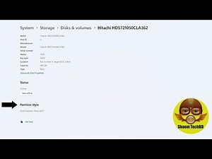 How to check partition style (GPT or MBR) on Windows 11