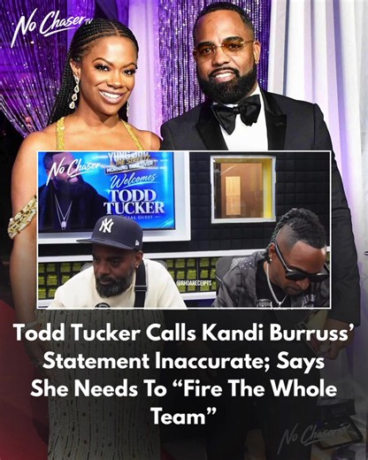 Todd stopped by “The Streetz Morning Takeover with Yung Joc” and challenged the statement released to PEOPLE by Kandi. Source: Streetz 94.5 #realitytv #bravotv #rhoa #kandi #toddtucker