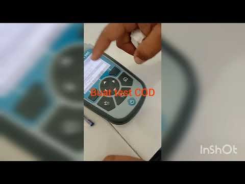COD TESTING USE HACH DR900