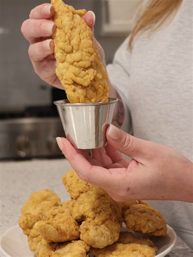 Crispy Fast Food Chicken Tenders Recipe