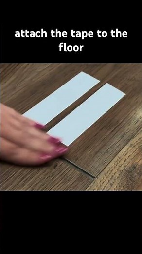 DIY fix for gaps in LVP flooring ￼