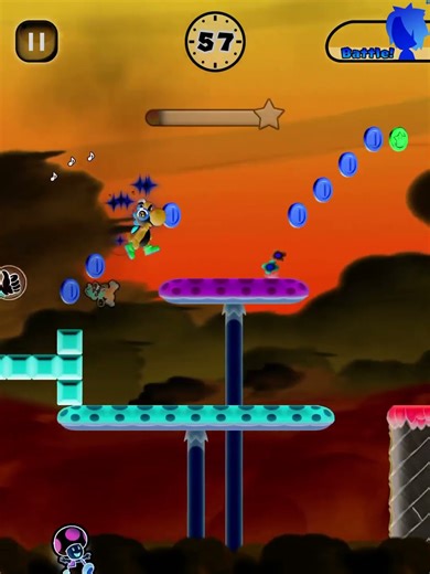 Mario Run in Inverted Colors is cRaZy #mariorun