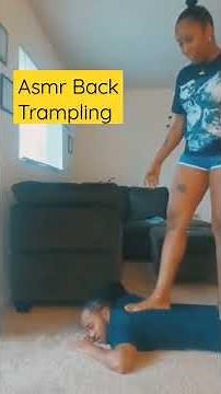 Asmr Back Trampling Massage